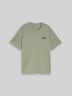 T-Shirt aus Baumwolle mit Logo-Badge