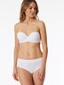 Schiesser Damen Bügel-BH 2-Pack Bandeau mit Schale - Unique Micro - weiss