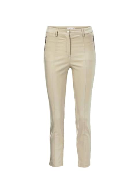 GOLDNER Broek Elastische broek met extra stiksels