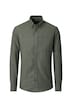 Freizeithemd Langarm uni Casual Fit