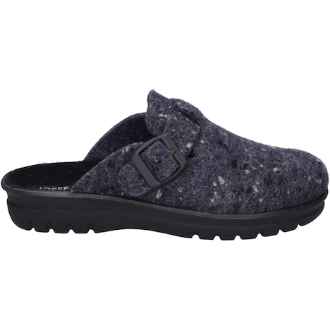 Damen Hausschuh Metz 390, dunkelblau-multi