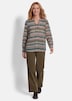 Feminine Bluse im Country-Stil