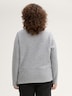 Soft-Touch Sweatshirt mit Knopfdetails