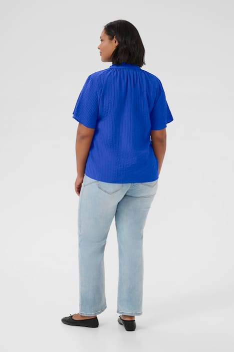 Kurzarm-Bluse Regular fit