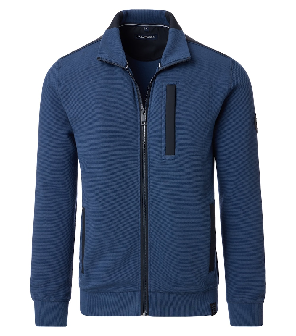 Sweatjacke uni