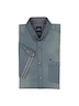 Herren Kurzarmhemd mit Batik-Print und Stretch-Komfort , Hellgruen