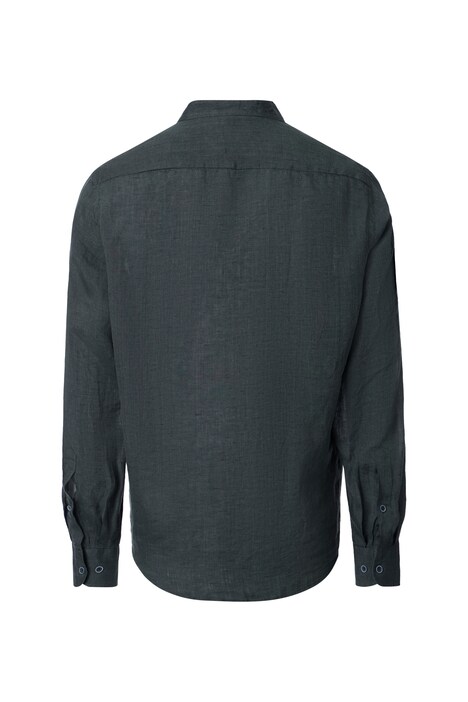 Leinenhemd uni Casual Fit