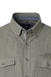 Leinenhemd Kurzarm gestreift Casual Fit
