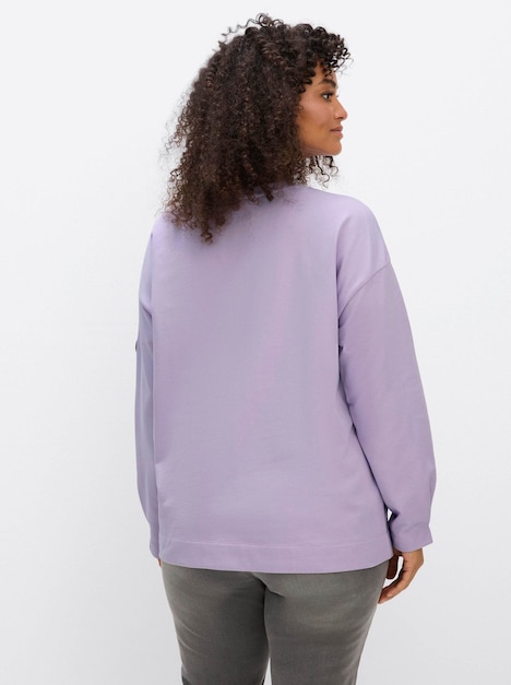 Sweatshirt Sweatshirt in Oversize-Form Langarm