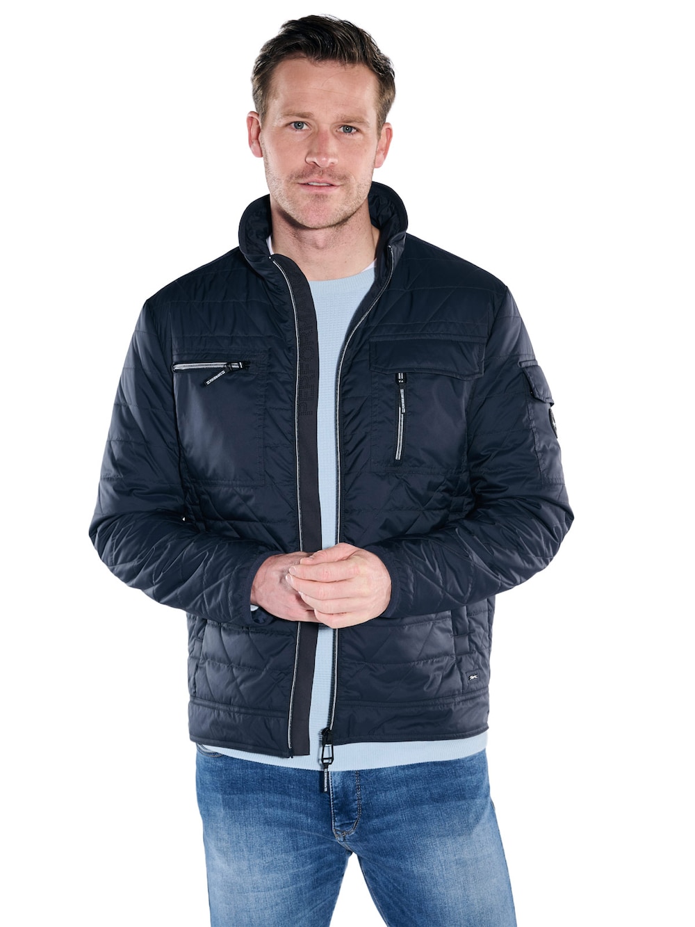 engbers Herren Steppjacke , Saphirblau