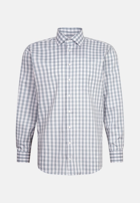 Herren Business Hemd - Karo