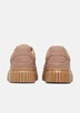 Sneaker mit Plateau-Sohle