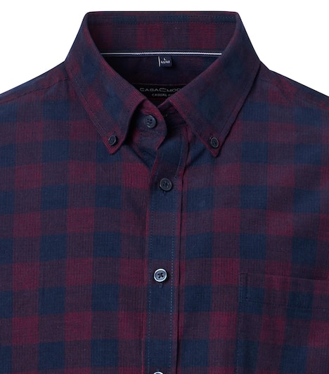 Freizeithemd kariert Casual Fit