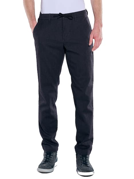 engbers Herren Chino mit Tunnelzug , Saphirblau