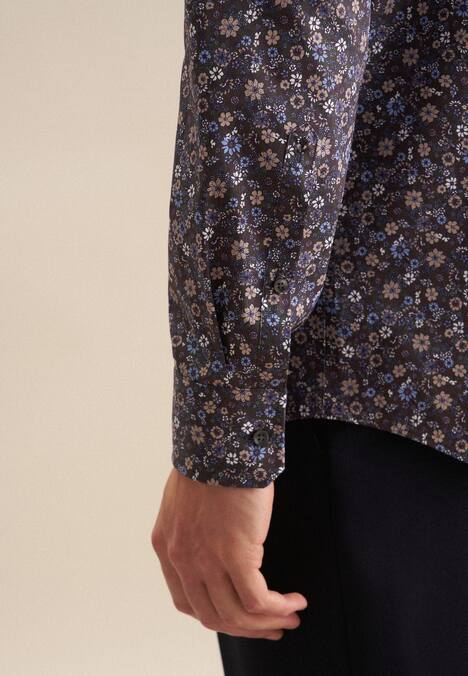 Herren Business Hemd - Floral