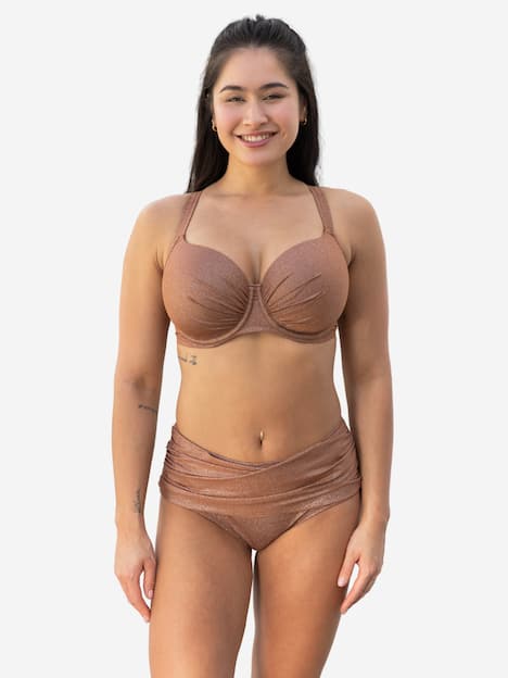 Schalen-Bikini-Top VALENCIA GLAM Demi-Bikini