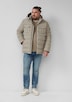 Strukturierter Baumwoll-Pullover mit Label-Patch