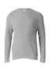 Strukturmix-Pullover aus reiner Baumwolle