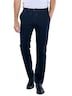 Herren Chino mit Leinenanteil , Marineblau