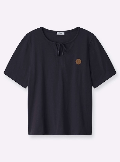 Halbarmshirt Kurzarm Ohne Kragen