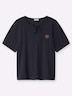 Halbarmshirt Kurzarm Ohne Kragen