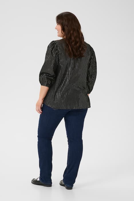 Blouse met lange mouwen Regular fit