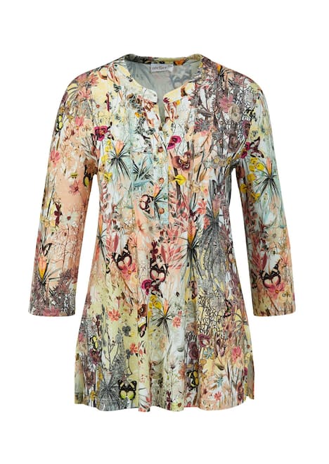 Printshirt mit floralem Muster