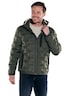 engbers Herren Steppjacke mit abnehmbarer Kapuze , Oliv