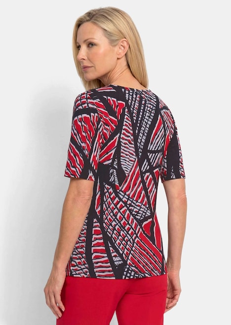 Katoenen shirt met grafische print
