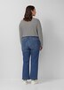 Jeans / Mid Rise / Flared Fit / offener Saum
