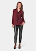 Figurumspielende Bluse mit Schluppe