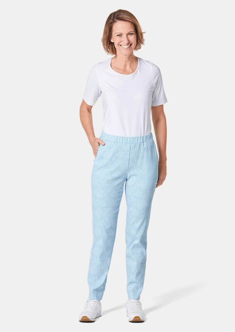 Bedrukte broek Martha