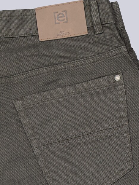 Herren Hose straight , Lehm