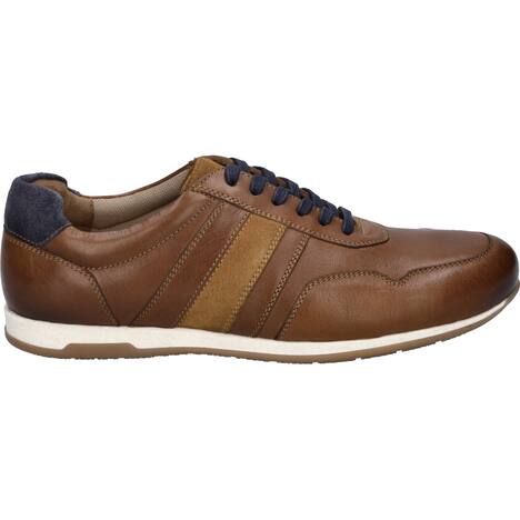 Herren Halbschuh Colby 02, cognac-kombi