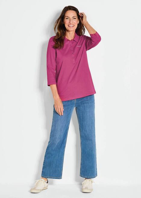 Poloshirt in hochwertiger Pikee-Qualität