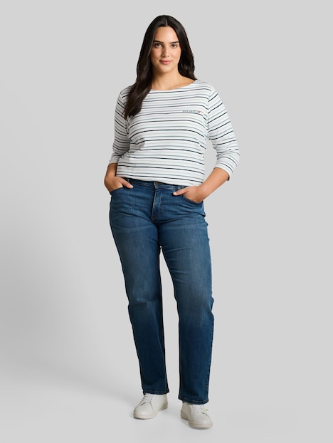 Langarmshirt mit Streifenmuster