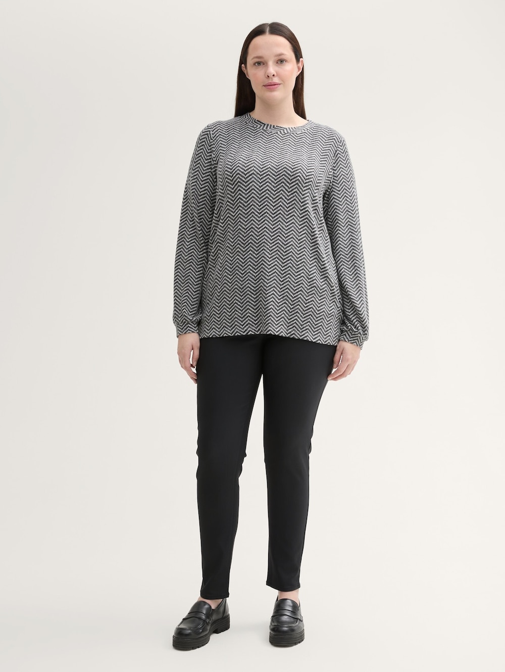 Tom Tailor Women PLUS Jeanshosen Plus Size - TTPLUS COATED SKINNY Jeans