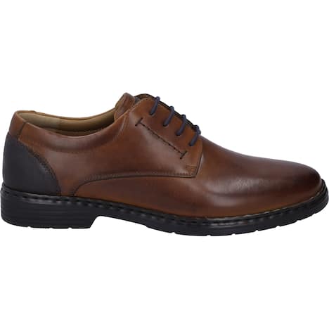 Herren Halbschuh Alastair 01, cognac-kombi