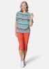 GOLDNER Blouse met print Kleurrijk gedessineerde blouse met mooie details