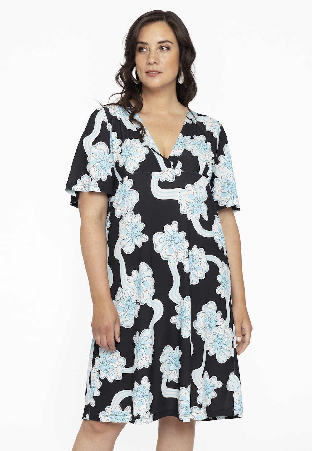 Kleid mit Blumenmuster