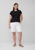 Strukturiertes T-Shirt aus Baumwollmix im Relaxed Fit