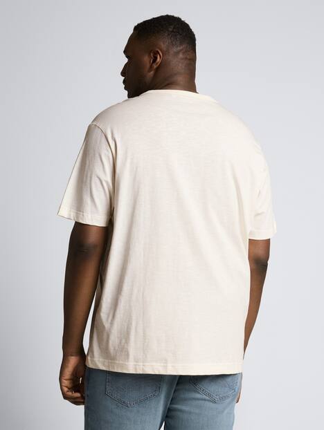 Basic T-Shirt aus Baumwolle