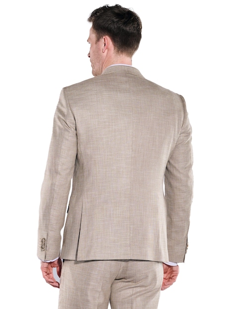 Herren Anzug-Sakko slim fit , Beige