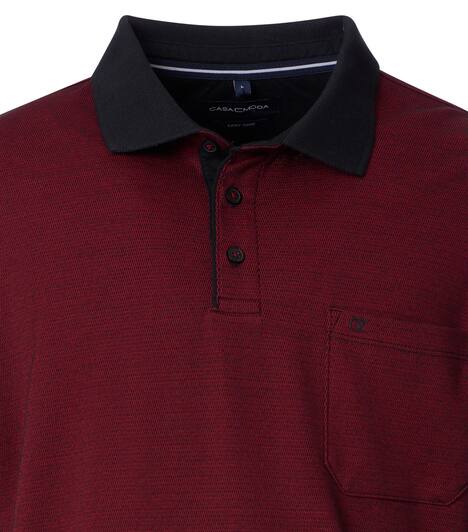 Polo-Shirt Langarm gestreift