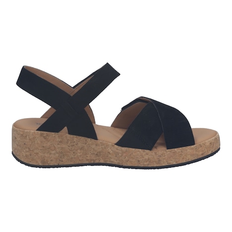 Damen Sandale Evita 03, schwarz