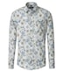 Leinenhemd Print Casual Fit