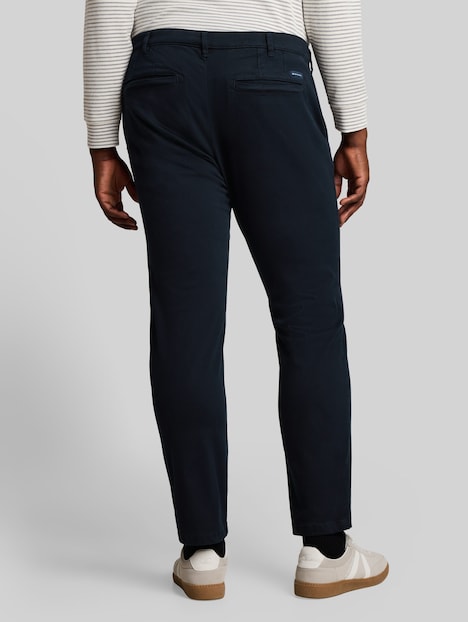 Regular Fit Chino Hose im Washed-Look