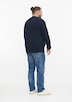 Gerippter Flammgarn-Pullover im Modern Fit