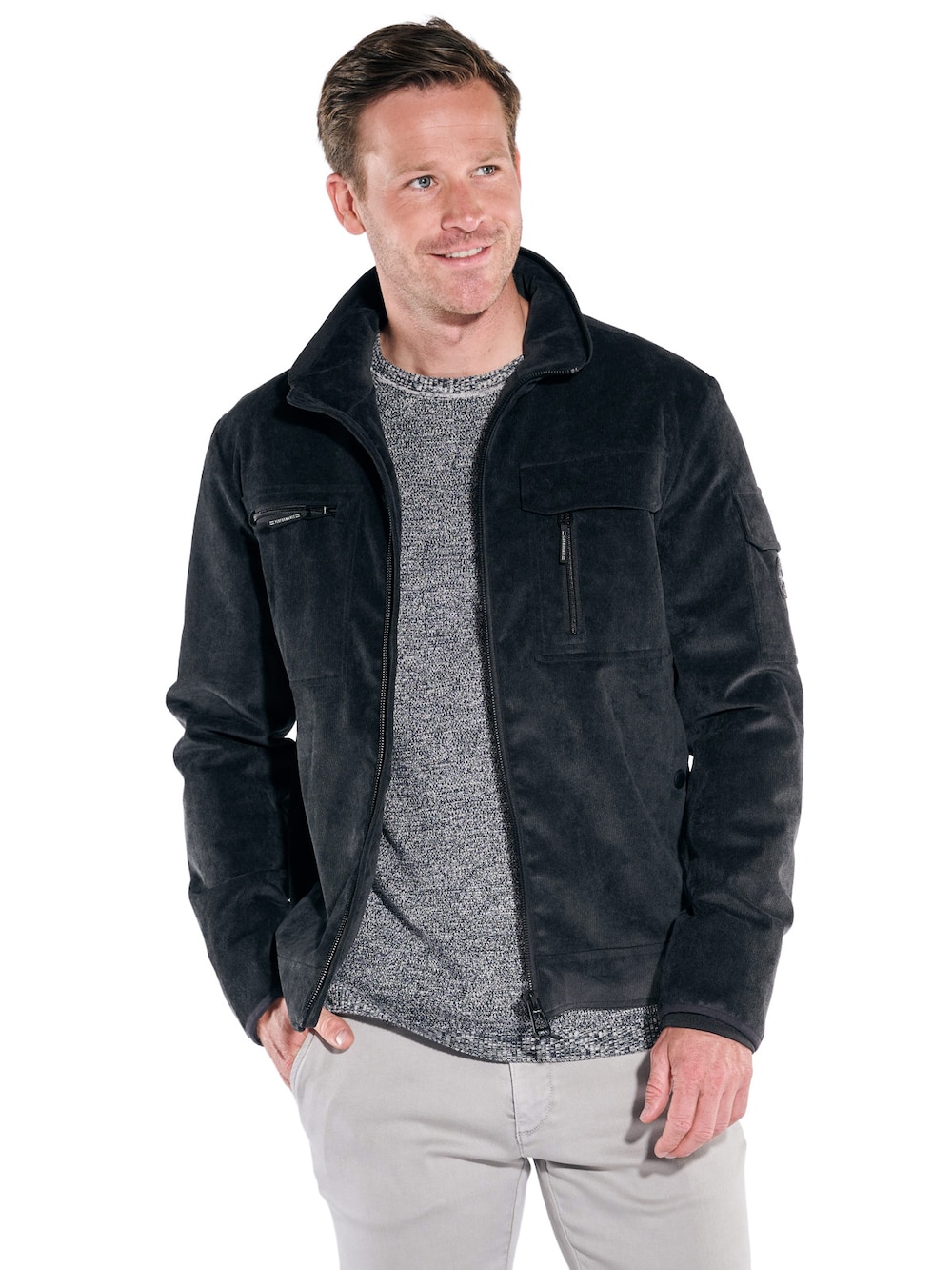 Jacke mit Funktionsdetails