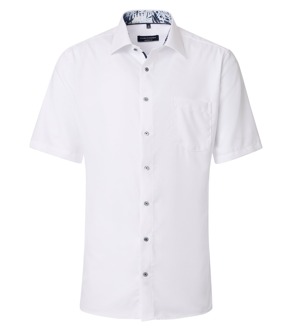 Businesshemd Kurzarm uni Comfort Fit